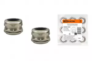 ЭЛМАКС - Кабельный ввод-сальник латунный М 40 IP68 TDM элмакс, электротехника, кабель, светотехника, elmax.pro