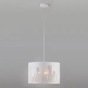 ЭЛМАКС - Подвесной светильник 50066/3 белый элмакс, электротехника, кабель, светотехника, elmax.pro