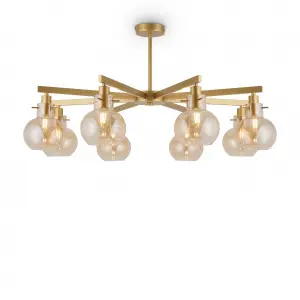 Freya Modern Circle Люстра Золото