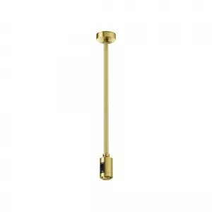 Крепление потолочное Medium 300мм с вводом питания Flarity латунь