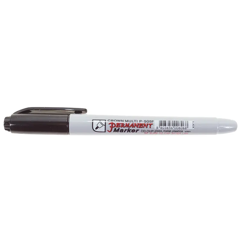 ЭЛМАКС - Маркер перманентный Crown «Multi Marker Super Slim» 1 мм, черный, пулевидный элмакс, электротехника, кабель, светотехника, elmax.pro