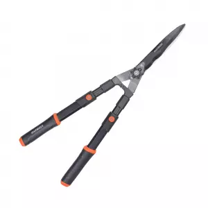 Ножницы для живой изгороди PATRIOT CH 875, телескопические ручки, волнообразное лезвие, 875 мм