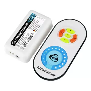 ЭЛМАКС - Сенсорный контроллер для монохромной светодиодной ленты с ПДУ 12V (радио) IP40 RF DM 12A элмакс, электротехника, кабель, светотехника, elmax.pro