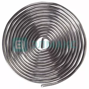 ЭЛМАКС - Припой с канифолью ПОС-61 Ø1.5мм спираль 1 метр REXANT элмакс, электротехника, кабель, светотехника, elmax.pro