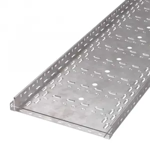 Лоток перфорированный Стандарт HDZ 500х50х3000 (1,0 мм) (6 м/уп) Промрукав