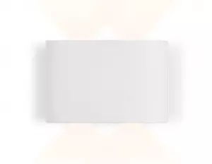 Настенный светодиодный светильник FW142 WH/S белый/песок LED 3000K 4W 120*80*40
