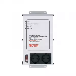 ЭЛМАКС - Стабилизатор АСН-600/1-И (инверторного типа) Ресанта элмакс, электротехника, кабель, светотехника, elmax.pro