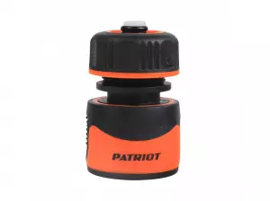 Соединитель быстросъемный PATRIOT HCP 12 A, ABS+TPR, 1/2" (аквастоп)