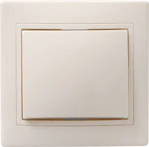 ВСк10-1-0-ККм Крем Кнопка звонка 1-клавишный. скрытая установка 10А