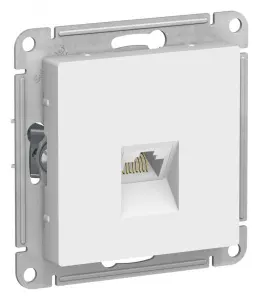 ЭЛМАКС - ATLASDESIGN РОЗЕТКА компьютерная RJ45, кат. 5Е, механизм, ЛОТОС элмакс, электротехника, кабель, светотехника, elmax.pro
