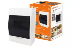 ЭЛМАКС - Бокс ЩРН-П-6 модулей навесной пластик IP40 TDM элмакс, электротехника, кабель, светотехника, elmax.pro