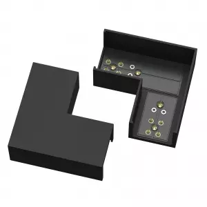 Коннектор питания угловой Elasity