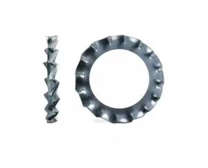 ЭЛМАКС - DIN-6798А Шайба зубчатая М5 100шт фасовка элмакс, электротехника, кабель, светотехника, elmax.pro