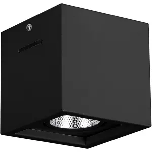 ЭЛМАКС - Светильник светодиодный 7W, 630Lm, 35 градусов, черный, поворотный, AL522 элмакс, электротехника, кабель, светотехника, elmax.pro