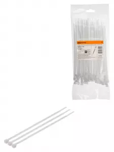 ЭЛМАКС - Хомут 3,6х150 мм морозостойкий (белый) (100 шт) TDM элмакс, электротехника, кабель, светотехника, elmax.pro