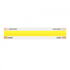 Светодиодная лента 24В COB 12Вт/м 3000K 5м IP65 10185