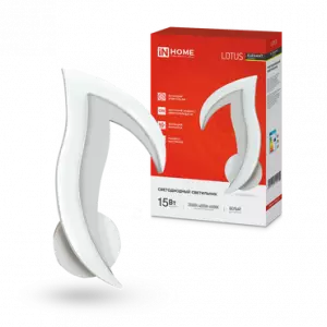 ЭЛМАКС - Светильник светодиодный ELEGANT LOTUS 15Вт 230В 3000-6500K 1200Лм STEP COLOR белый IN HOME элмакс, электротехника, кабель, светотехника, elmax.pro