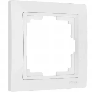 ЭЛМАКС - W0012001/ Рамка на 1 пост Snabb basic (белый) элмакс, электротехника, кабель, светотехника, elmax.pro