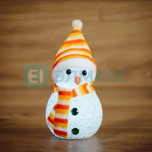 ЭЛМАКС - Фигура светодиодная "Снеговик" 17см, RGB элмакс, электротехника, кабель, светотехника, elmax.pro