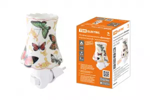 Ночник-аромалампа "Данаида" керамический с выключателем, Е12, 7 Вт, 220 В TDM Ночник-аромалампа "Данаида" керамический с выключателем, Е12, 7 Вт, 220 В TDM