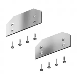 Заглушка торцевая к профилю, 2шт