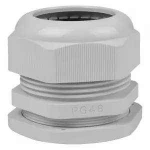 Сальник PG 48 (IP68) d отверстия 37-44 мм серый (1 шт/уп) Промрукав