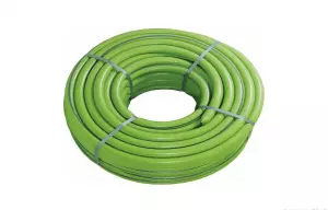 Поливочный армированный 3-слойный шланг Usp Садовник лайм, 1"x25 м