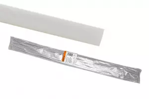 ЭЛМАКС - Термоусаживаемая трубка ТУТнг 10/5 белая по 1м (50 м/упак) TDM элмакс, электротехника, кабель, светотехника, elmax.pro