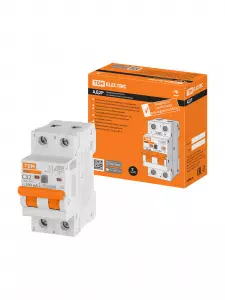 Диф.автомат АД2P 2Р С32 100мА 6кА тип АС TDM