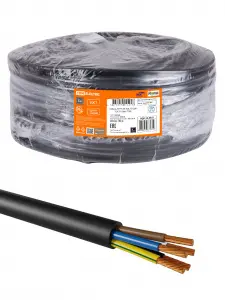 Кабель КГТП-ХЛ 5х0,75-0,66 ГОСТ (100м) TDM