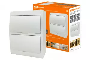 ЭЛМАКС - Бокс ЩРН-П-24модуля (б) навесной пластик IP40 TDM элмакс, электротехника, кабель, светотехника, elmax.pro