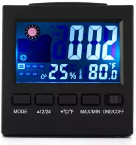 ЭЛМАКС - Метеостанция комнатная REXANT с ЖК дисплеем элмакс, электротехника, кабель, светотехника, elmax.pro