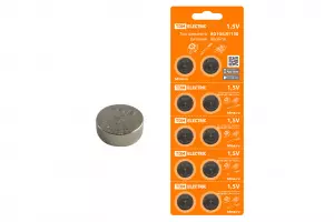 ЭЛМАКС - Элемент питания AG10/LR1130 Alkaline 1,5V BP-10 TDM элмакс, электротехника, кабель, светотехника, elmax.pro