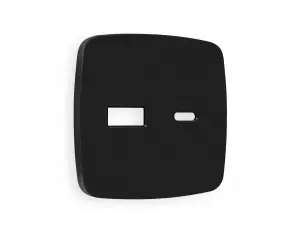 ЭЛМАКС - Лицевая панель OMEGA (Черный матовый) для розетки 2USB тип A+C QUANT OP8110 элмакс, электротехника, кабель, светотехника, elmax.pro