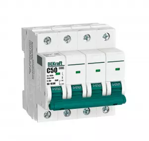 Авт. выкл. без теплозащиты 4P 50А х-ка C 6кА ВА-103M