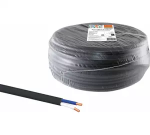 ЭЛМАКС - Провод ВВГмб-П нг(А)-LS 2х1,5 220/380 (100м) Народный элмакс, электротехника, кабель, светотехника, elmax.pro