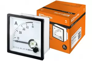 ЭЛМАКС - Амперметр А72П 40А-1.5 TDM элмакс, электротехника, кабель, светотехника, elmax.pro