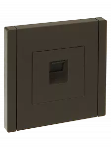 ЭЛМАКС - FORTE&PIANO Розетка комп. RJ45 кат.5E FP332 серый IEK элмакс, электротехника, кабель, светотехника, elmax.pro