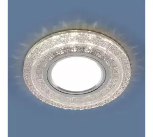 Встраиваемый точечный светильник с LED подсветкой 2225 MR16 CL прозрачный