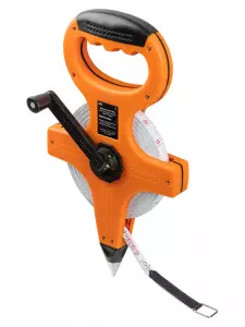 ЭЛМАКС - Мерная лента, 30 м х 13 мм, фибергласовое полотно, открытый корпус, штык для фиксации "Рубин" TDM элмакс, электротехника, кабель, светотехника, elmax.pro