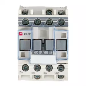 ЭЛМАКС - Контактор малогабаритный КМЭ 12А 220В 1NO EKF элмакс, электротехника, кабель, светотехника, elmax.pro