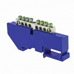 ЭЛМАКС - Шина "N" 63.08 (DIN изолятор) никель EKF элмакс, электротехника, кабель, светотехника, elmax.pro
