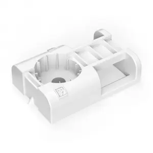 Площадка под стяжку для прямого монтажа черная (10шт/1500 шт уп/кор) Промрукав