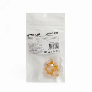 ЭЛМАКС - Зажим соединительный Скотч-лок K1, 0,4-0,7мм2 (1,52mm) LD800-001 (DIY упаковка 10шт) элмакс, электротехника, кабель, светотехника, elmax.pro