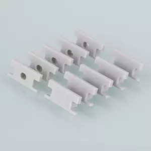 ЭЛМАКС - ZLL-2-ALP002 Заглушки для встраиваемого напольного алюм.профиля для LED ленты (8mm) (компл.10 пар) элмакс, электротехника, кабель, светотехника, elmax.pro