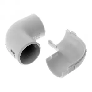 Соединитель угловой разборный d25 мм (30шт/480шт уп/кор) Промрукав Соединитель угловой разборный d25 мм (30шт/480шт уп/кор) Промрукав