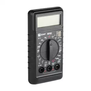 ЭЛМАКС - Мультиметр цифровой M182 EKF Master элмакс, электротехника, кабель, светотехника, elmax.pro