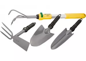 Садовый набор 5 предметов со съёмной рукояткой //PALISAD LUXE 63032