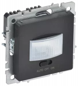 ЭЛМАКС - BRITE Датчик движения ДС10-1-БрЧ черн. IEK элмакс, электротехника, кабель, светотехника, elmax.pro