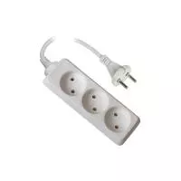 ЭЛМАКС - S-GCD3-7 Удлинитель Uniel серии Стандарт, с/з, 3 гн., шнур 7 м элмакс, электротехника, кабель, светотехника, elmax.pro